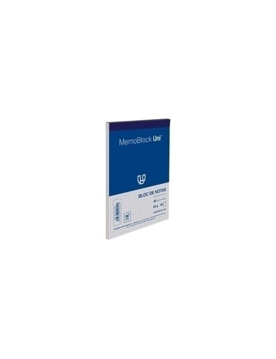 Bloc De Notas Uni Memoblock A6 80H Cd.4