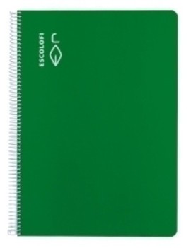 Block Escolofi A4 80H Cd.3 70G Verde