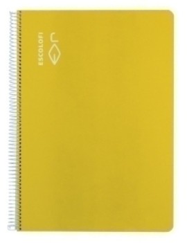 Block Escolofi A4 80H Cd.3 70G Amarillo