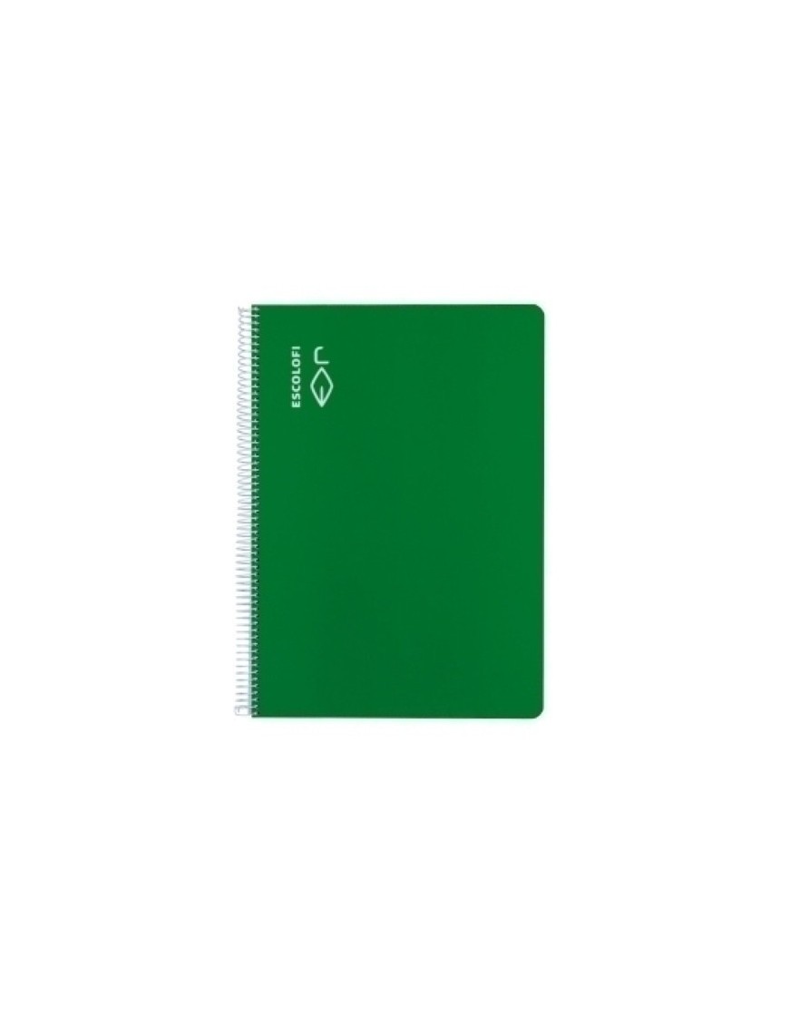 Block Escolofi A4 80H Cd.3 70G Verde