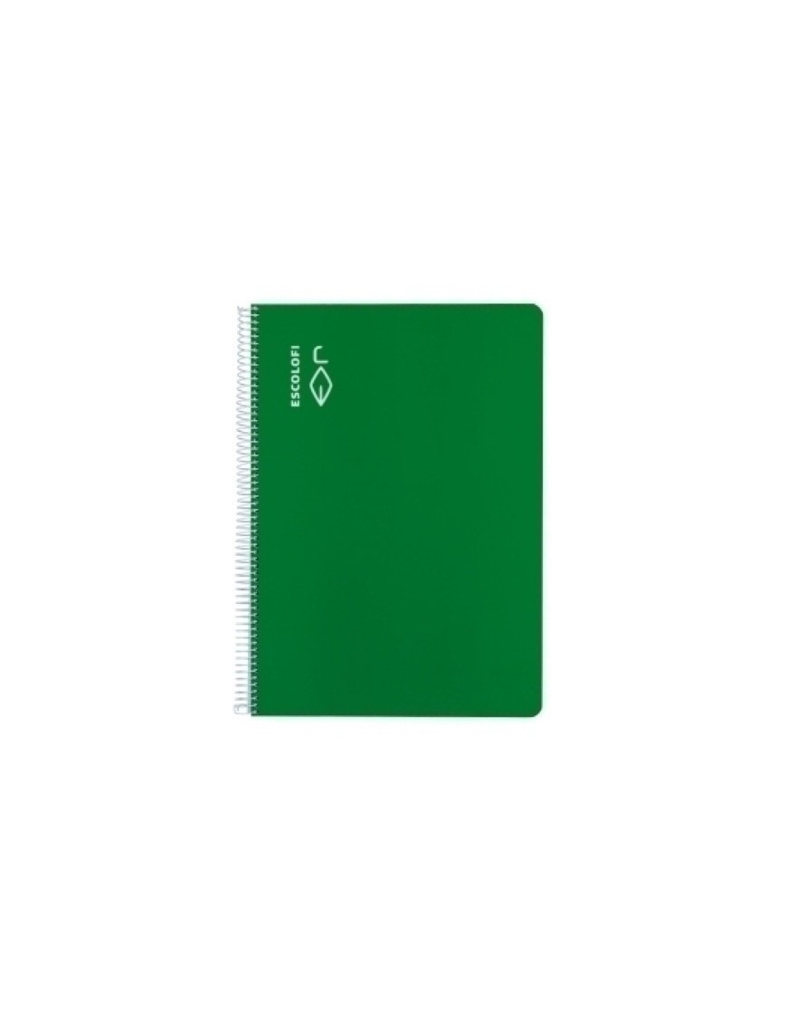 Block Escolofi A4 80H Cd.4 70G Verde