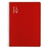 Block Escolofi A4 80H Milim. 70G Rojo