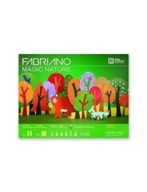 Bloc Fabriano Manual. 20H. Magic Nature