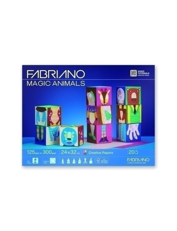 Bloc Fabriano Manual. 20H. Magic Animal