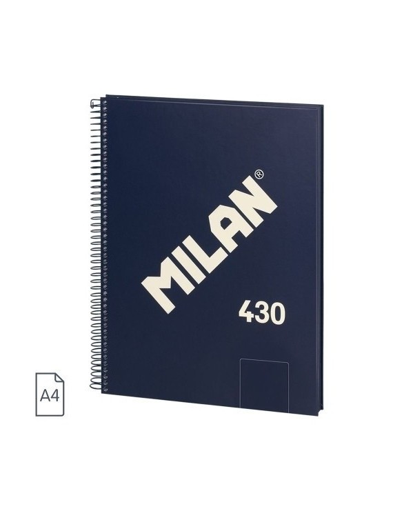 Bloc Milan 430 A4 80H Liso Azul