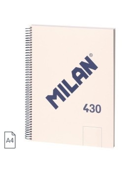 Bloc Milan 430 A4 80H Liso Beige