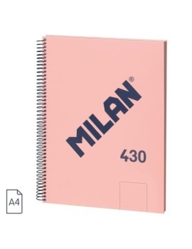 Bloc Milan 430 A4 80H Liso Rosa