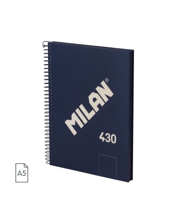 Bloc Milan 430 A5 80H Liso Azul