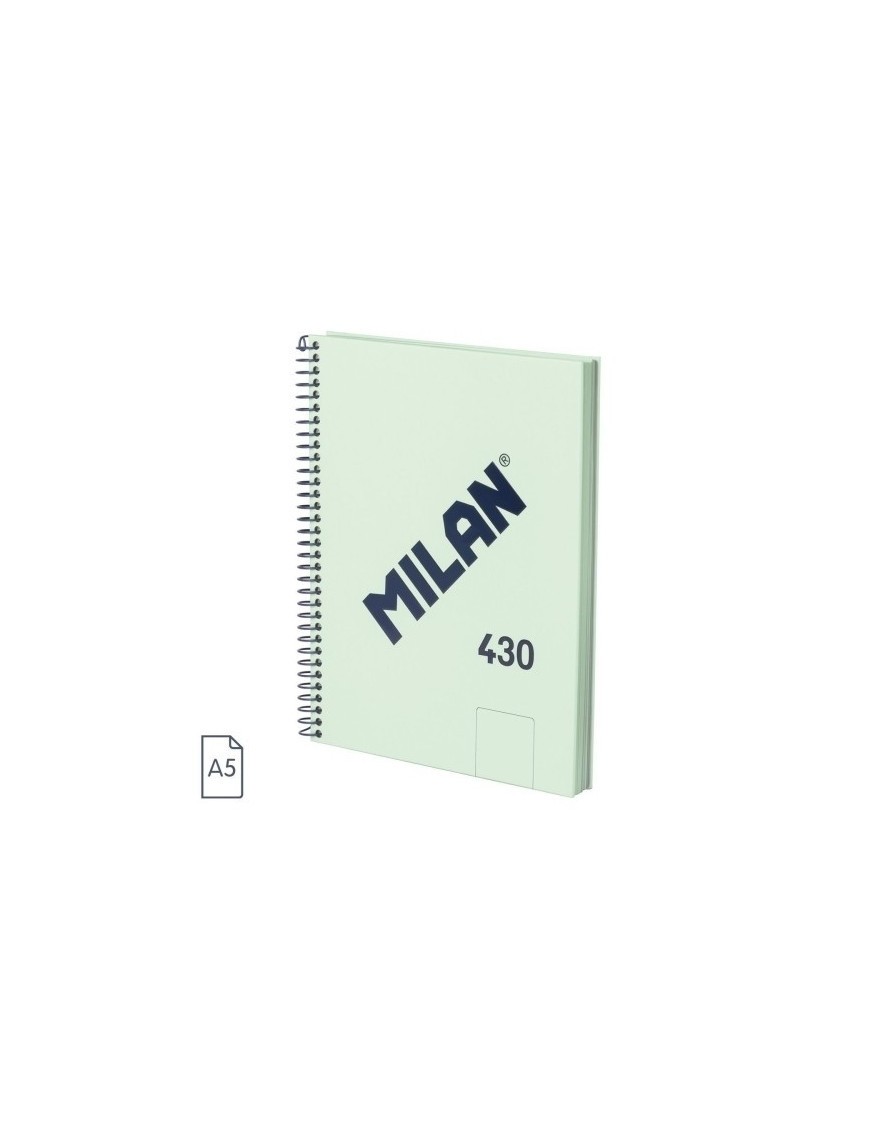 Bloc Milan 430 A5 80H Liso Verde