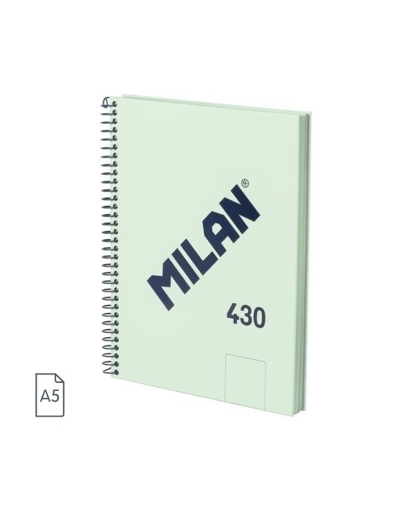 Bloc Milan 430 A5 80H Liso Verde