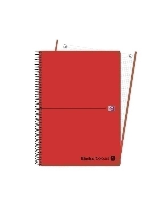 Block Oxf. Eu.Book 1 Pp A4 80H Cd.5 Rojo