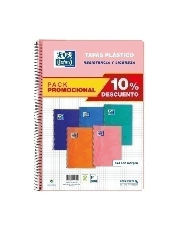 Block Oxf.Sch.Pp Fº 80H Cd.4 Pk.5