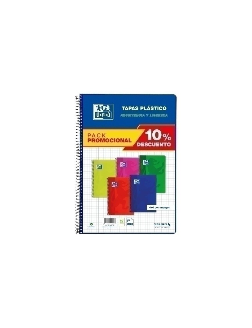 Block Oxf.Sch.Pp Fº 80H Cd.4 Pk.5