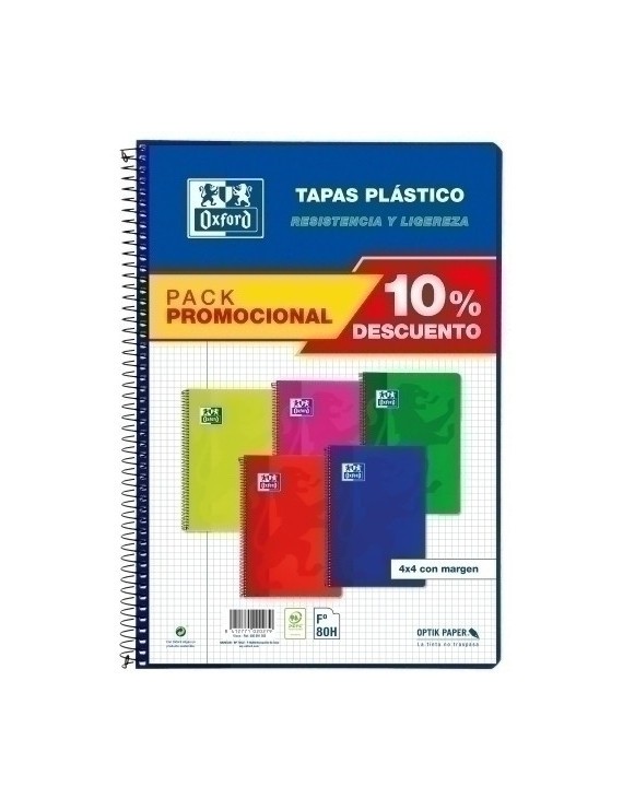 Block Oxf.Sch.Pp Fº 80H Cd.4 Pk.5