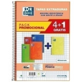 Block Oxf.Sch.Extra Fº 80H Mm Pack 4+1