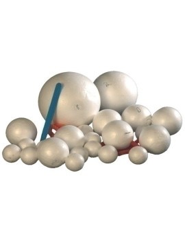 Bolas Poliespan Nief.10 Cm B. 10