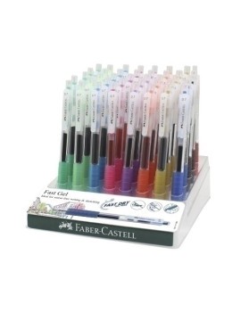 Boli Faber Castell Gel 0,7 Exp.40 Surt