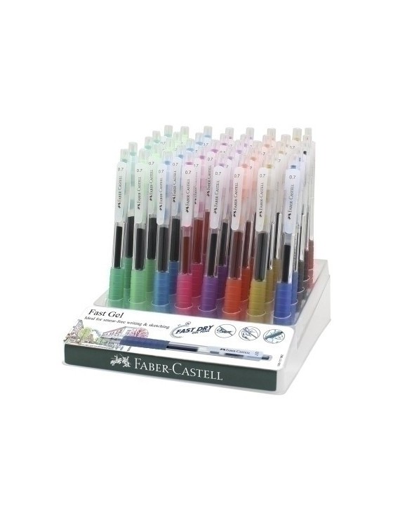 Boli Faber Castell Gel 0,7 Exp.40 Surt