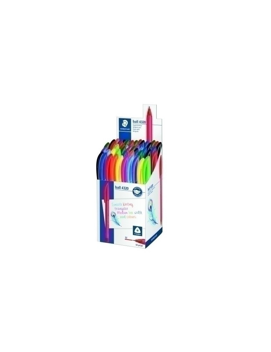 Boligrafos Staedtler 4320 Estuche De 50