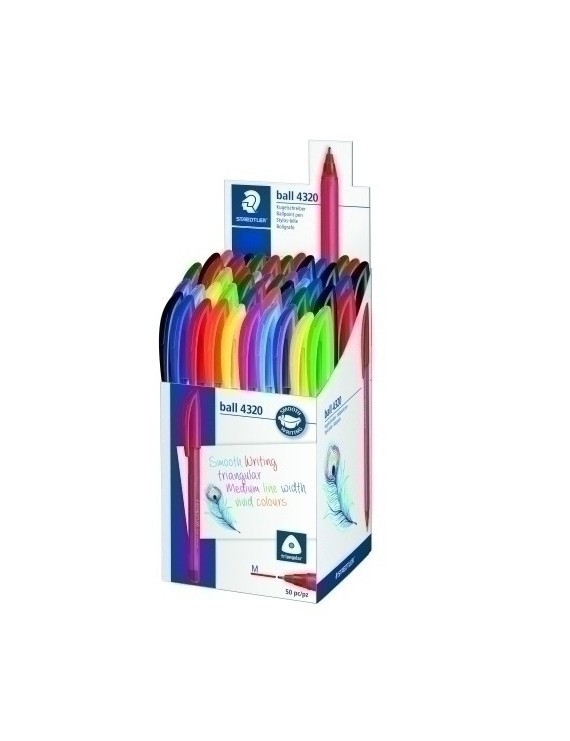 Boligrafos Staedtler 4320 Estuche De 50