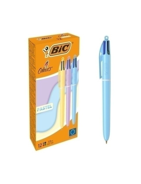 Boligrafo  4 Col.Bic Pastel