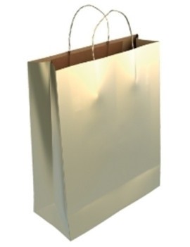 Bolsa Papel Kraft Liso 40X46 Oro C/200