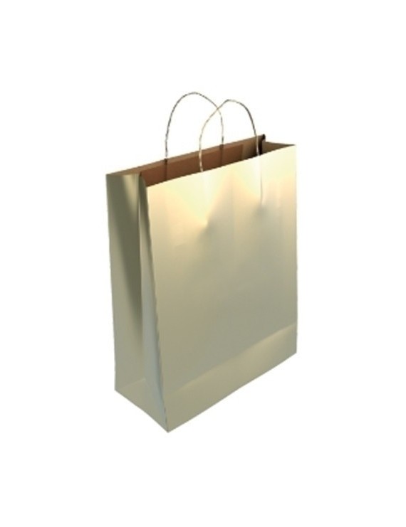 Bolsa Papel Kraft Liso 40X46 Oro C/200