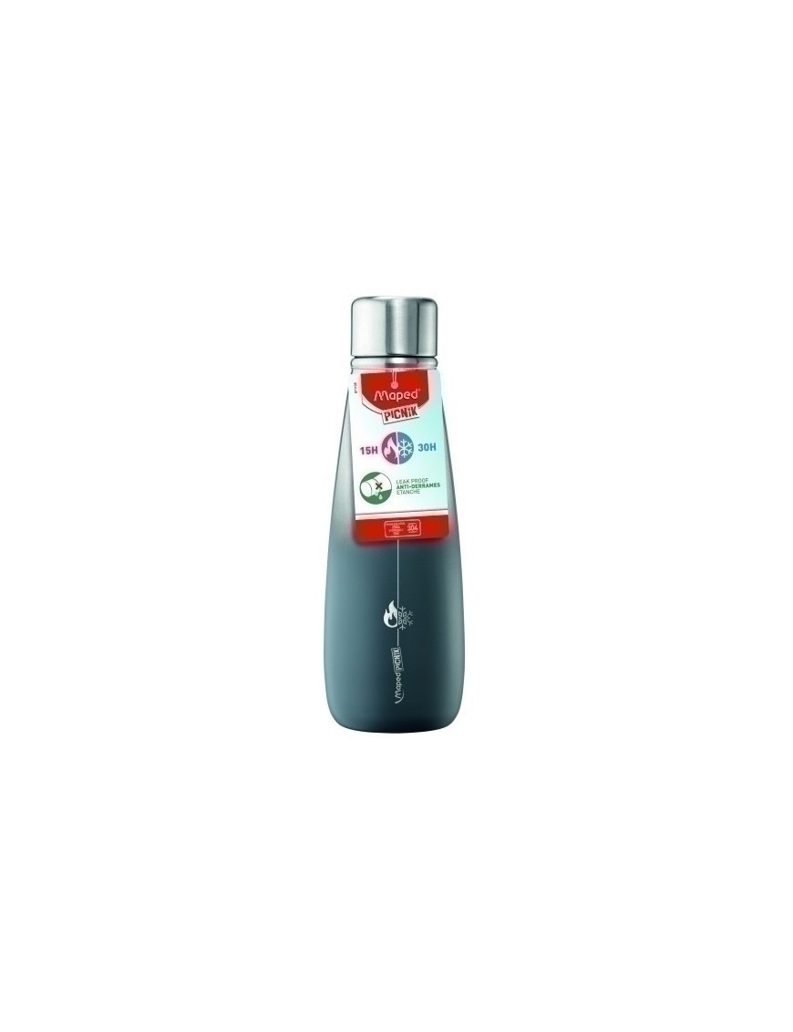 Botella Maped Picnik 500Ml  Inox/Gris