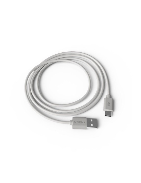 Cable Usb - Type C Blanco 1 M.