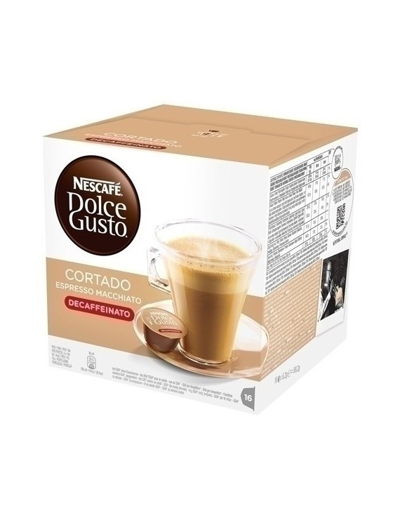 Cafe Cortado Descaf. Dolce Gusto 16U.