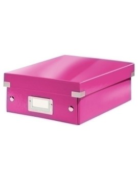 Caja Almacenamiento Leitz Pq. Fucsia