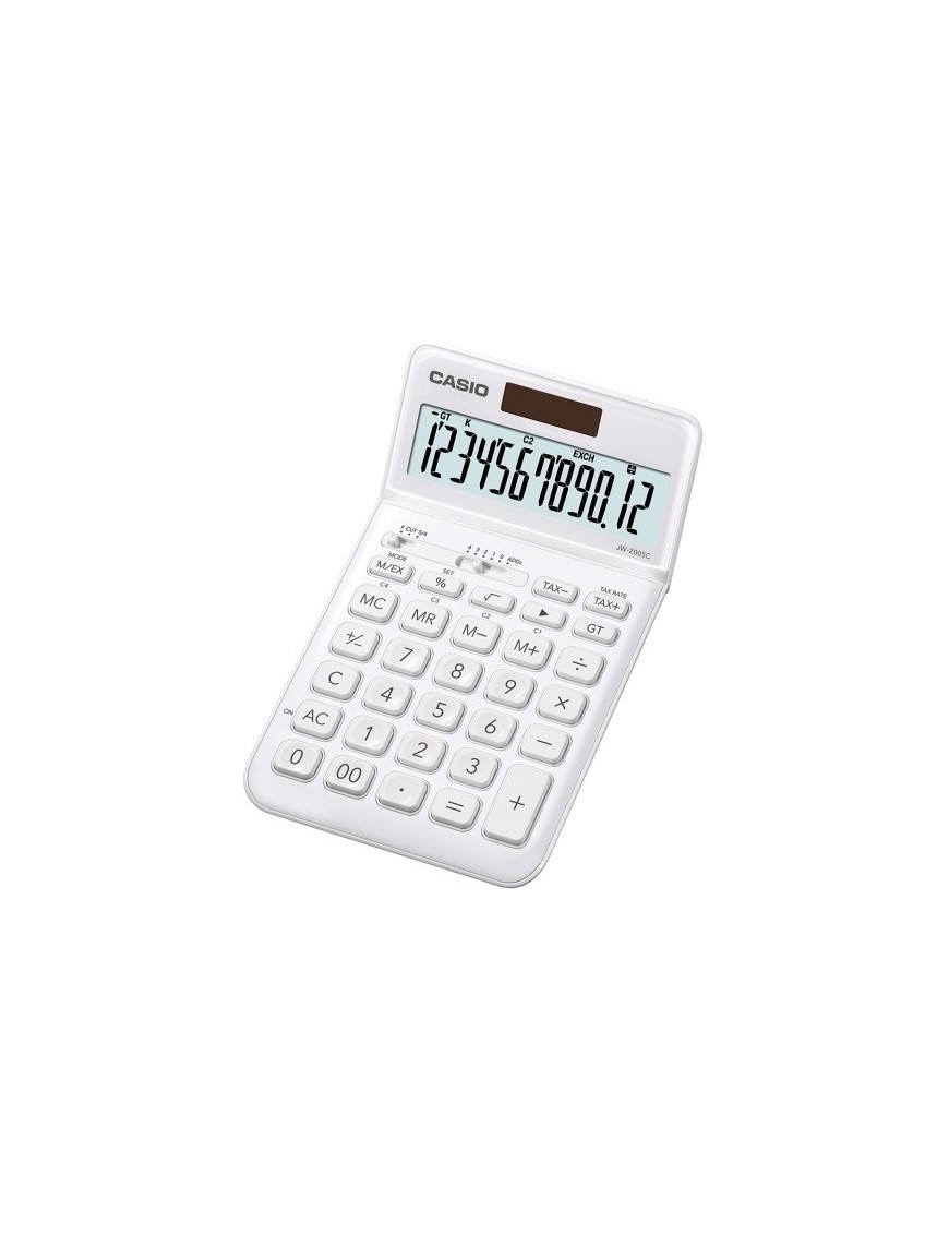 Calculadora Mesa Casio 12 Dig.Jw-200 Bl