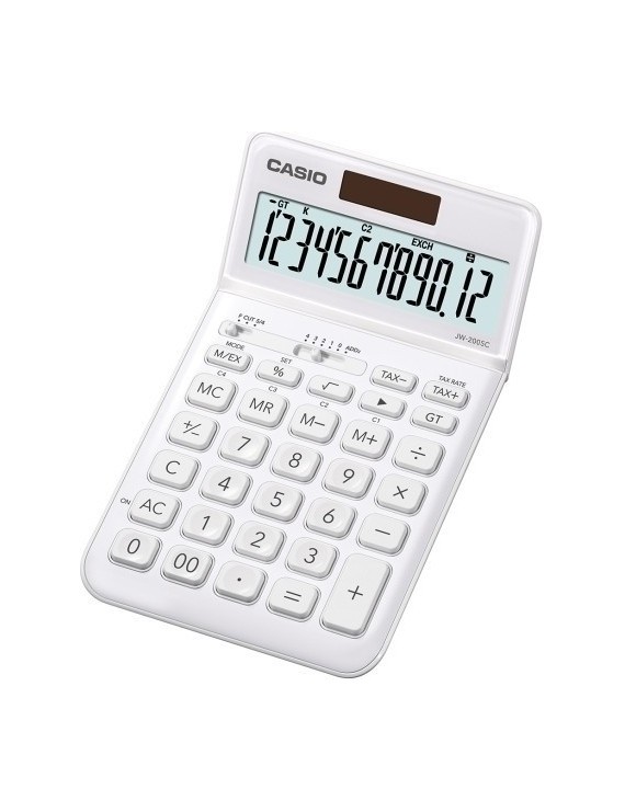 Calculadora Mesa Casio 12 Dig.Jw-200 Bl