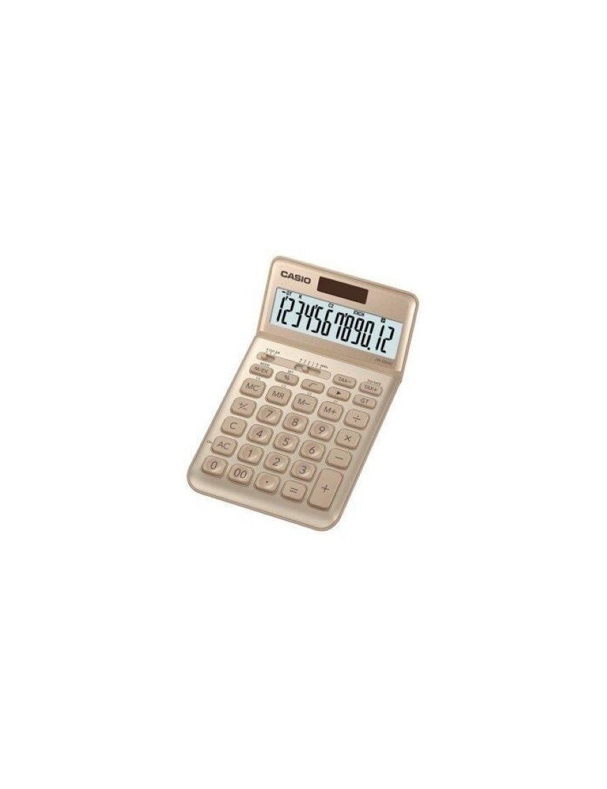 Calculadora Mesa Casio 12 Dig.Jw-200 Oro