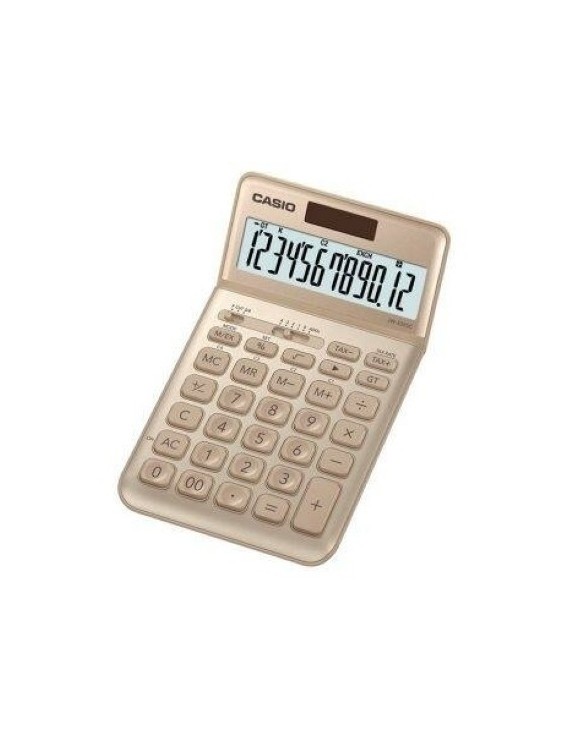 Calculadora Mesa Casio 12 Dig.Jw-200 Oro