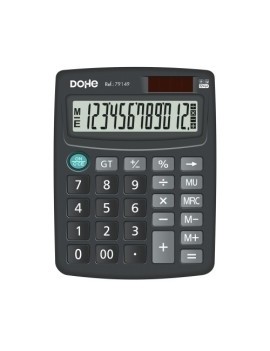 Calculadora Mesa Dohe 12 Dig. Negro