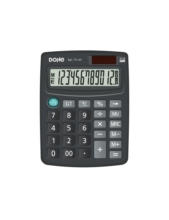 Calculadora Mesa Dohe 12 Dig. Negro