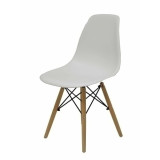 Silla Piqueras Priego Conf.Pvc Blanco P/