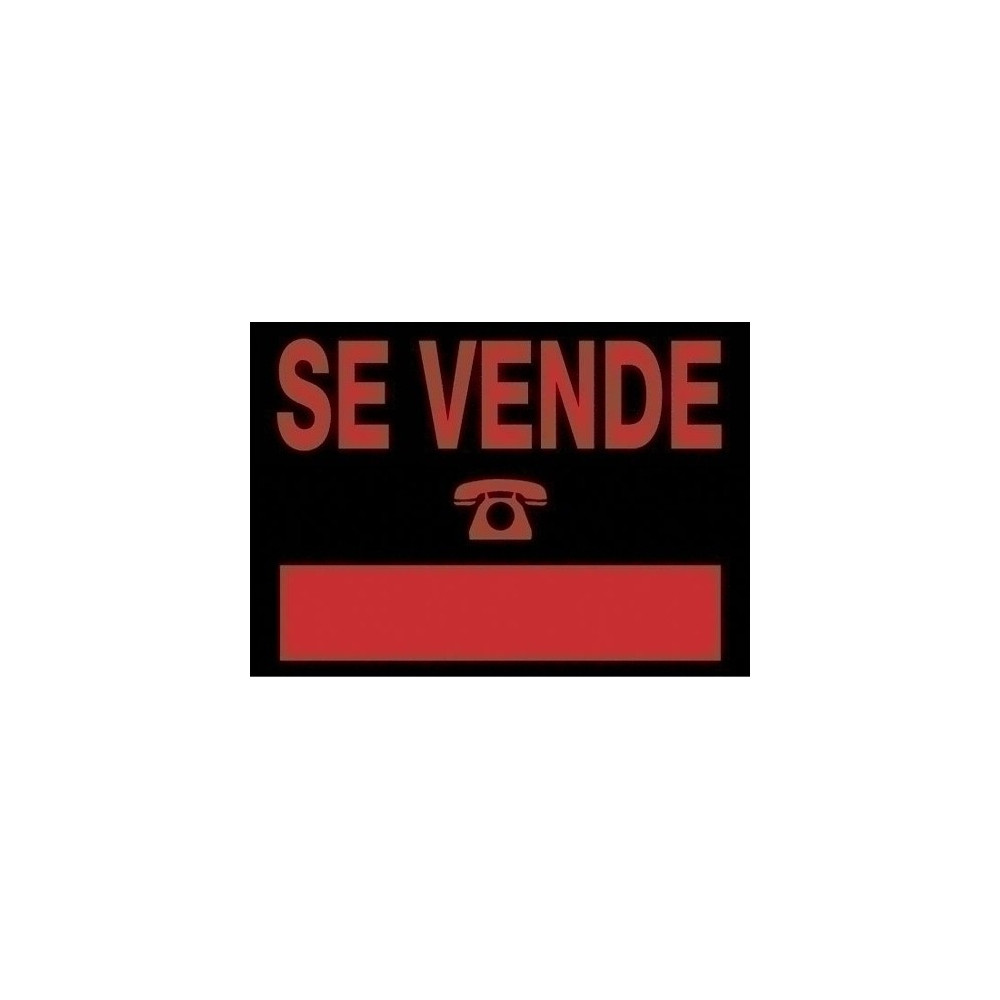 Cartel Anuncio Pvc 70X50 Se Vende