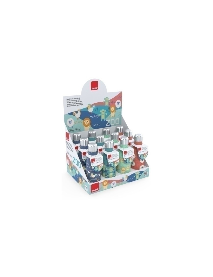 Botella Termo Acero Inox 350Ml Zoo E.12