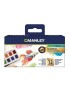 Acuarelas Manley Set De 12