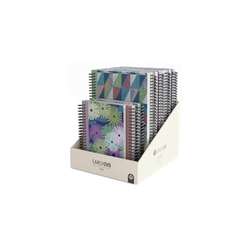 Bloc Carchivo Loops Pp A5/A6 Dots E.12