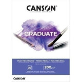 Bloc Dibujo C.Graduate Mix Med. A3 200G