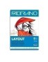 Bloc Dibujo Fabriano Layout A4 75G