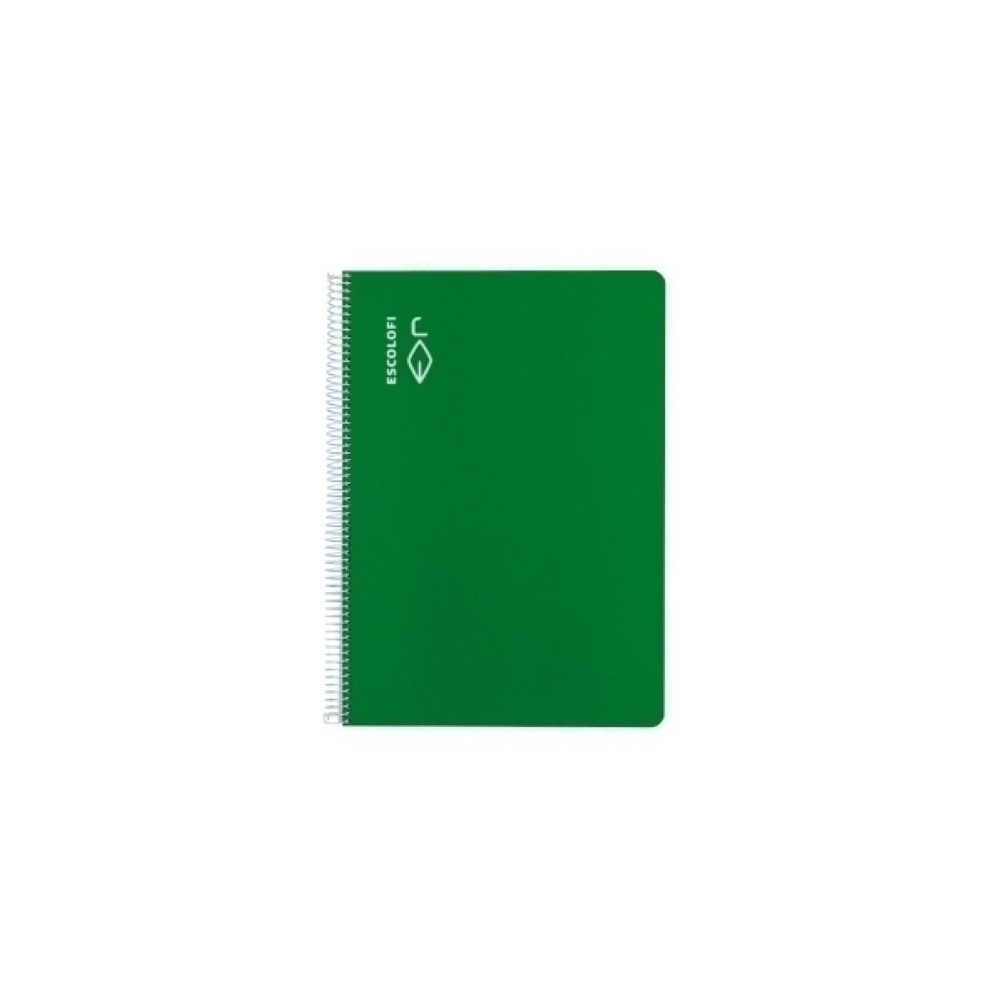 Block Escolofi A4 80H Milim. 70G Verde