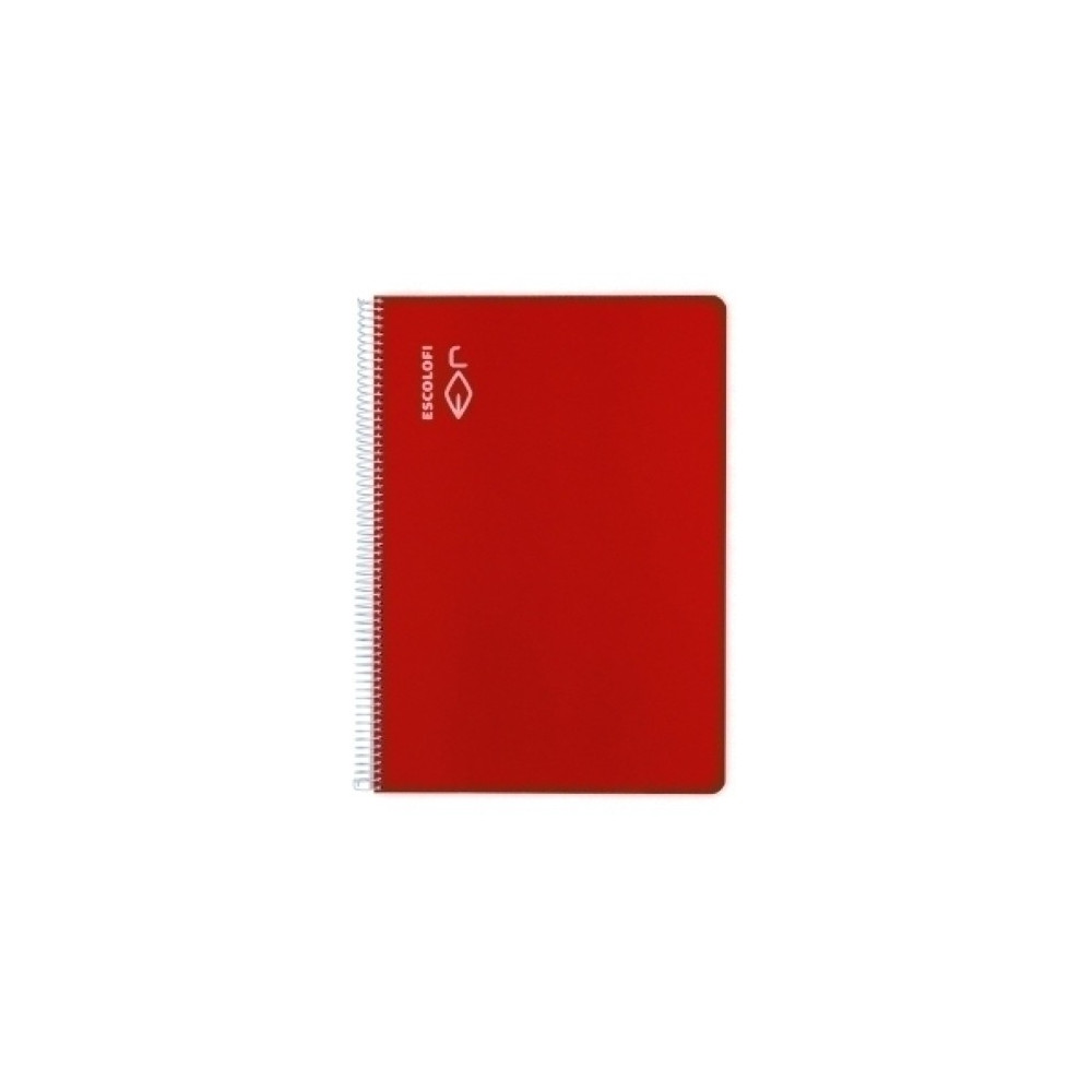 Block Escolofi A4 80H Pt.2,5 70G Rojo