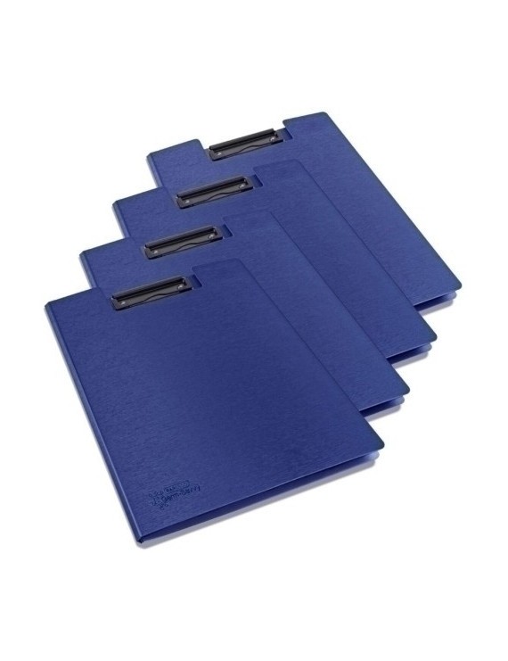 Carp. Pinza Rapesco A4 Azul Pack De 4