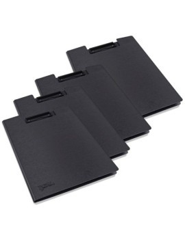 Carp. Pinza Rapesco A4 Negro Pack De 4