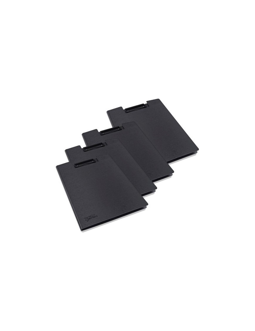 Carp. Pinza Rapesco A4 Negro Pack De 4