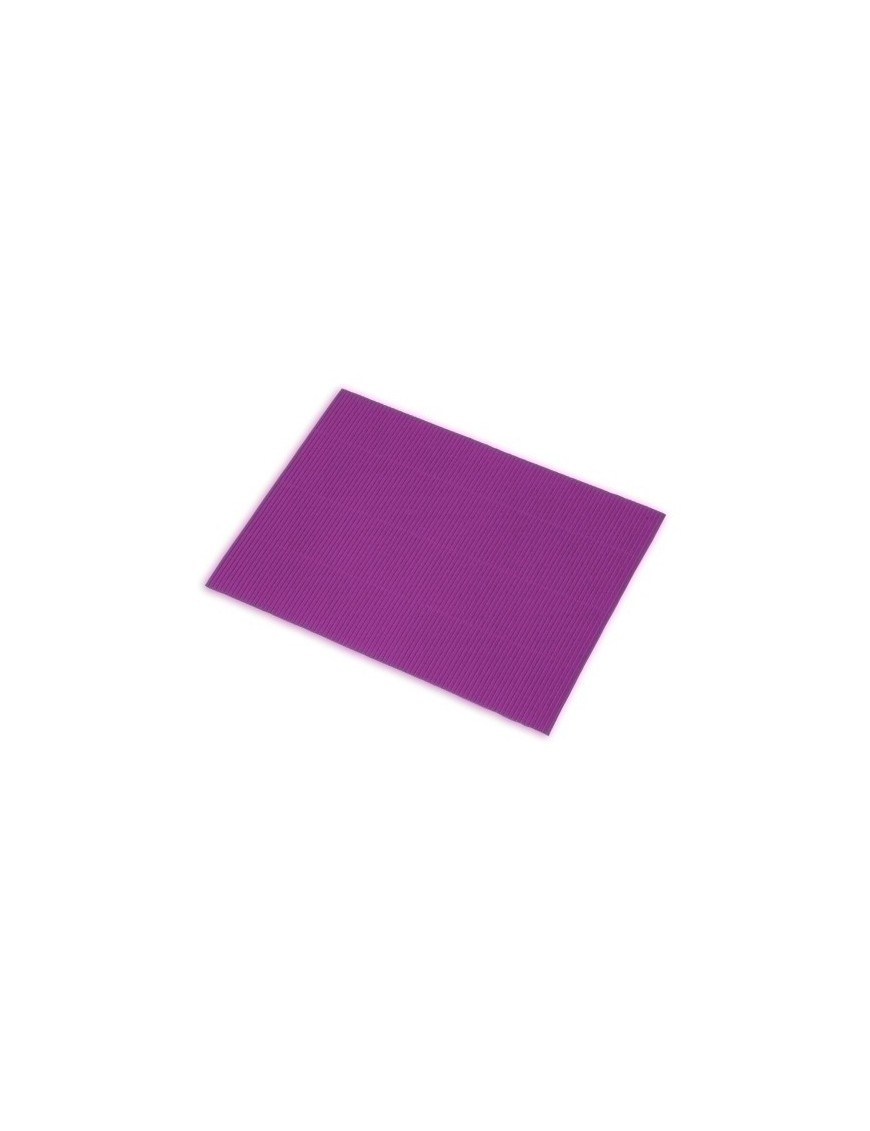 Carton Ondul. Hoja 50X65 Morado P/5